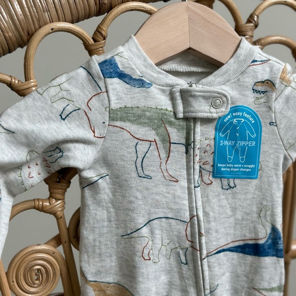 Carter’s Dinosaur Sleeper Pajamas - Picture 2 of 3